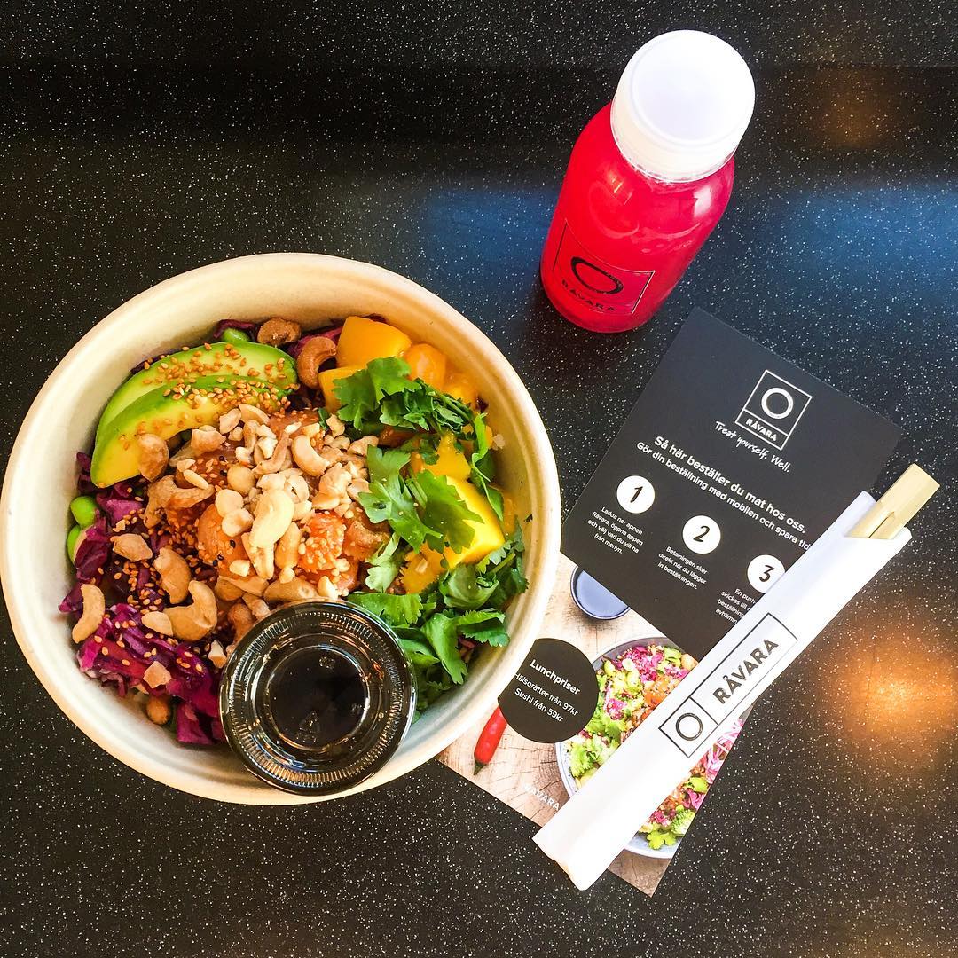 Lunch at Råvara in Luleå