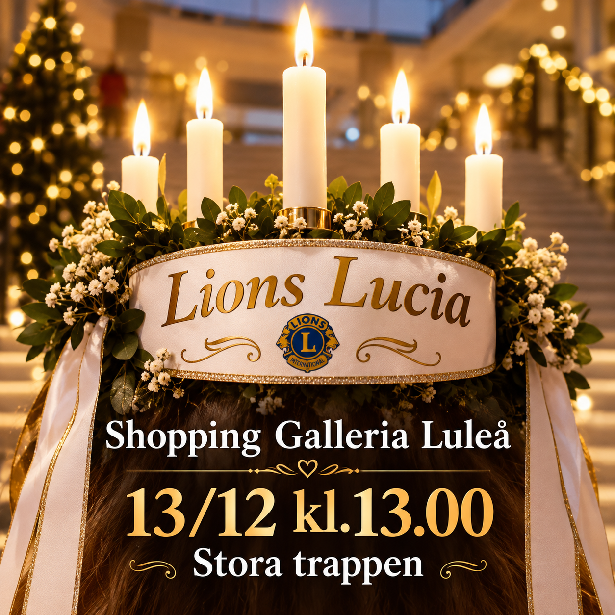 Lions Lucia i Stora trappen