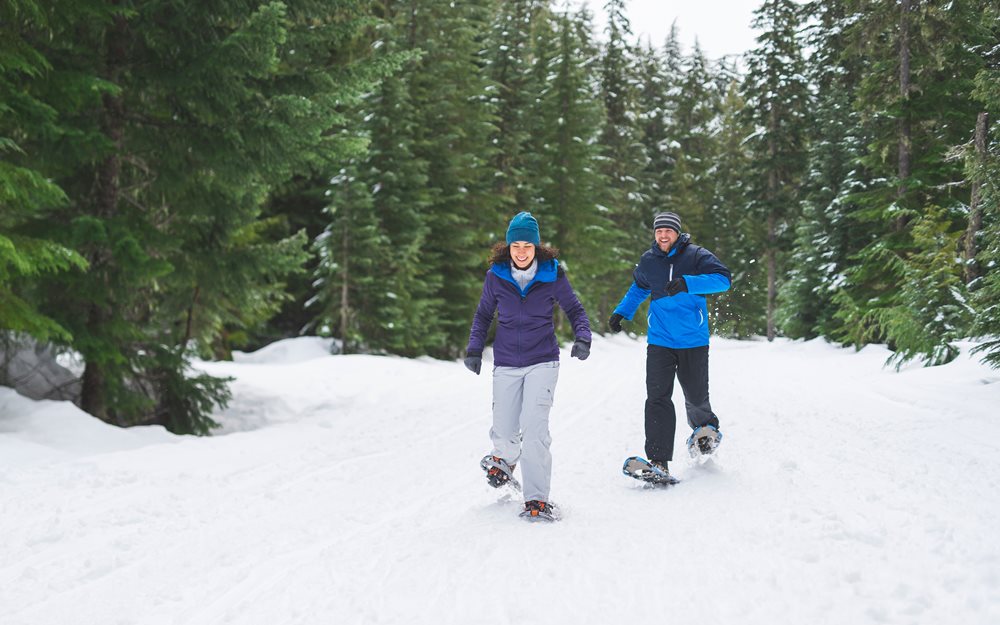 Snow Shoeing