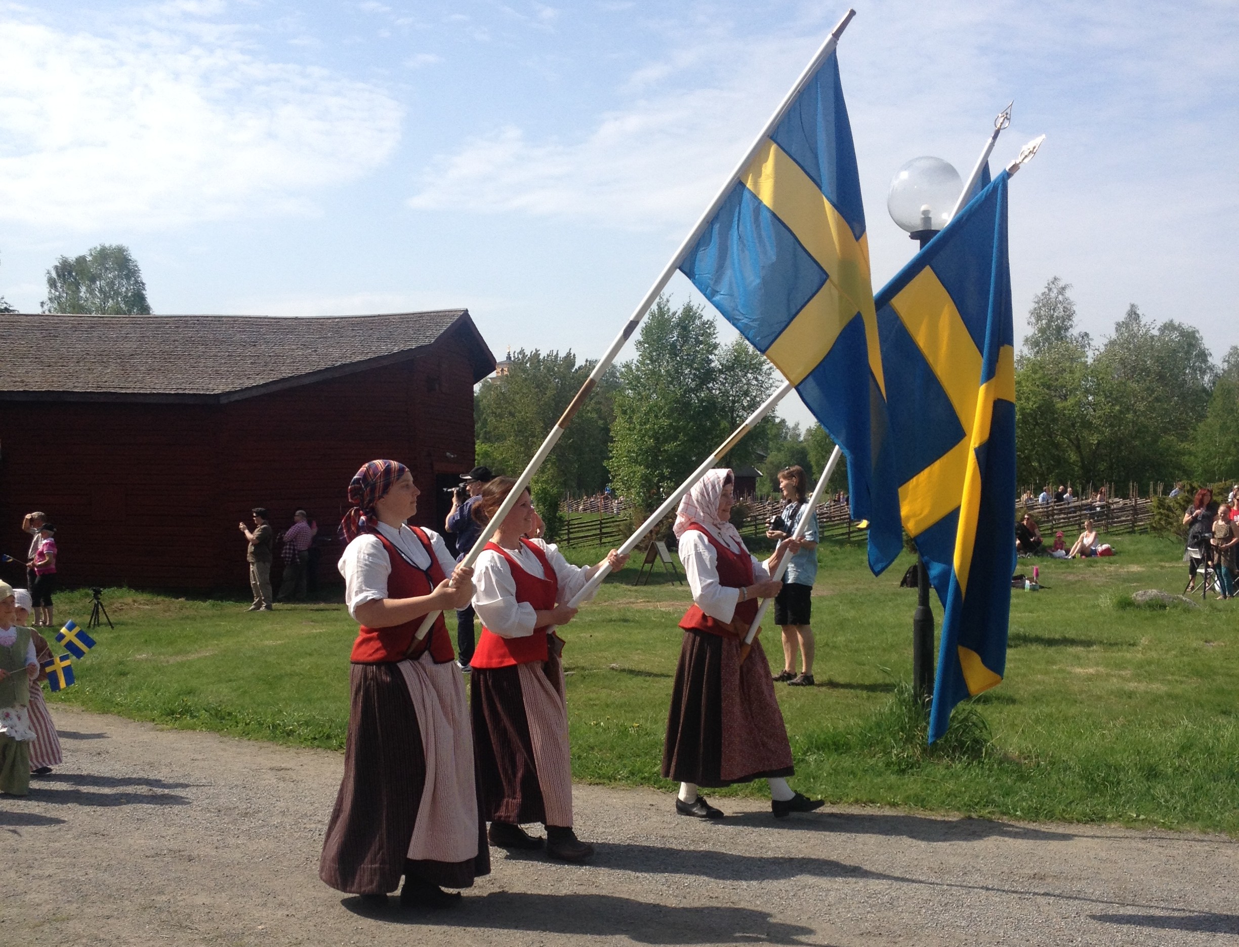 Nationaldagsfirande på Hägnan