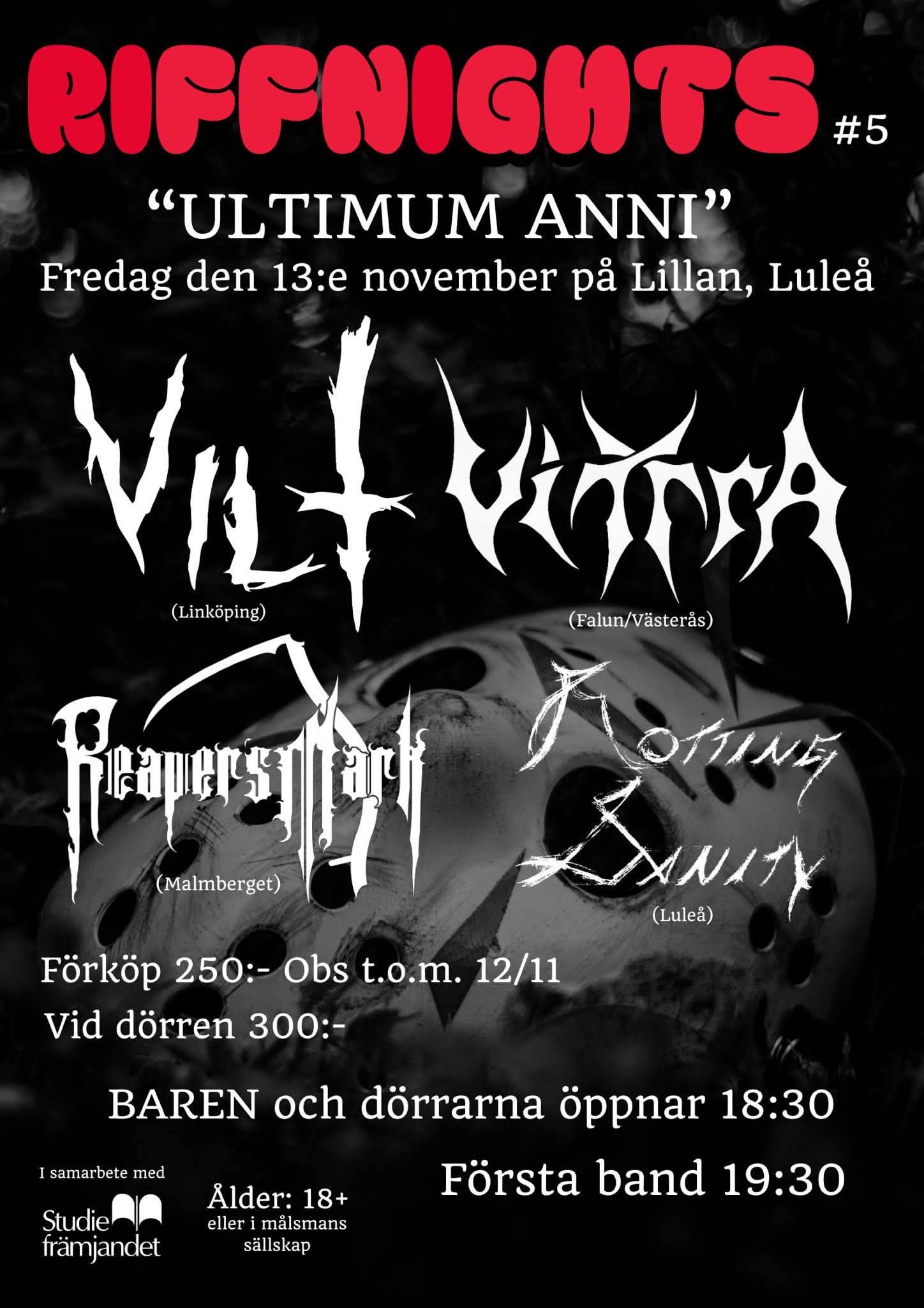 Riffnights #5  Ultimum anni