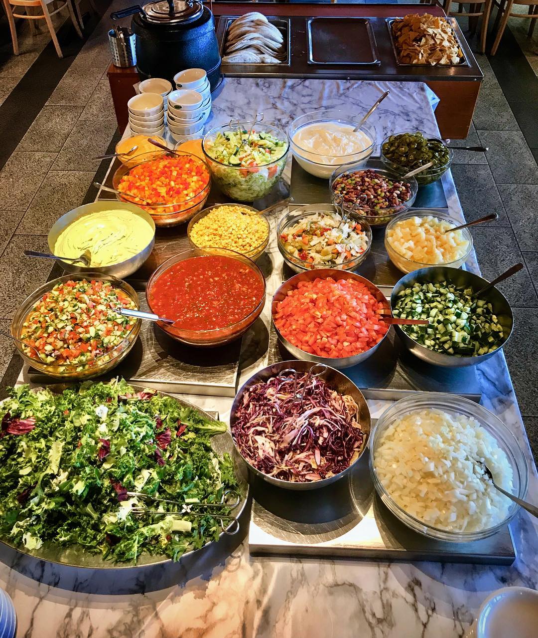 Ormberget Salladsbuffe