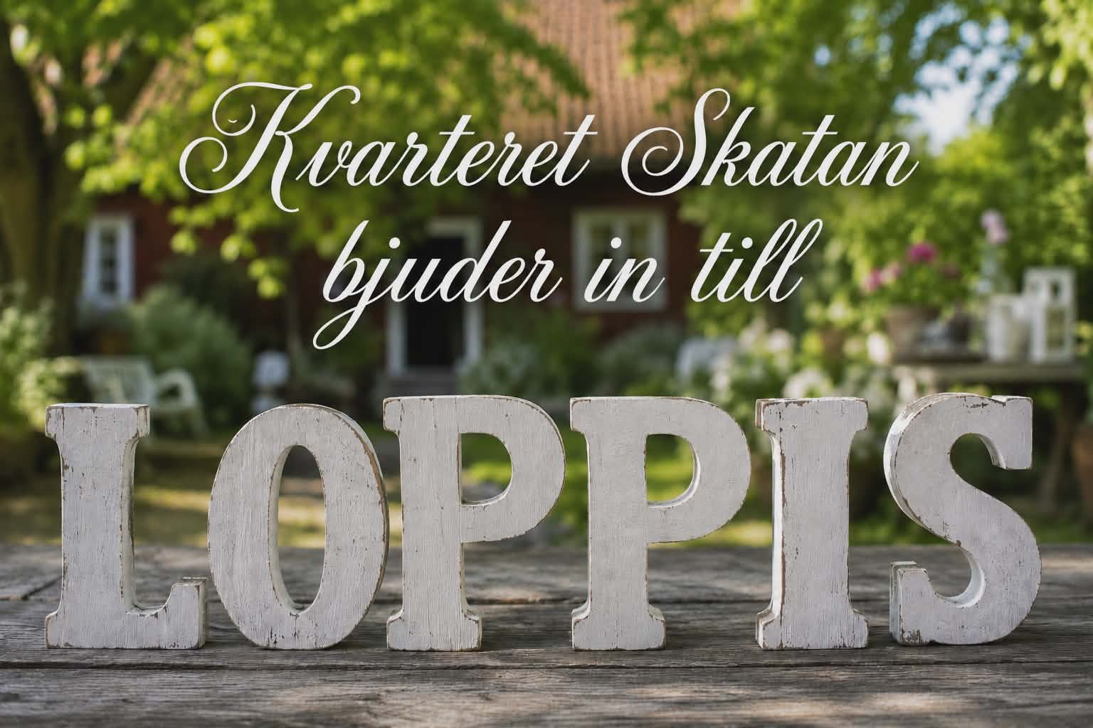 Loppis I kvarteret skatan