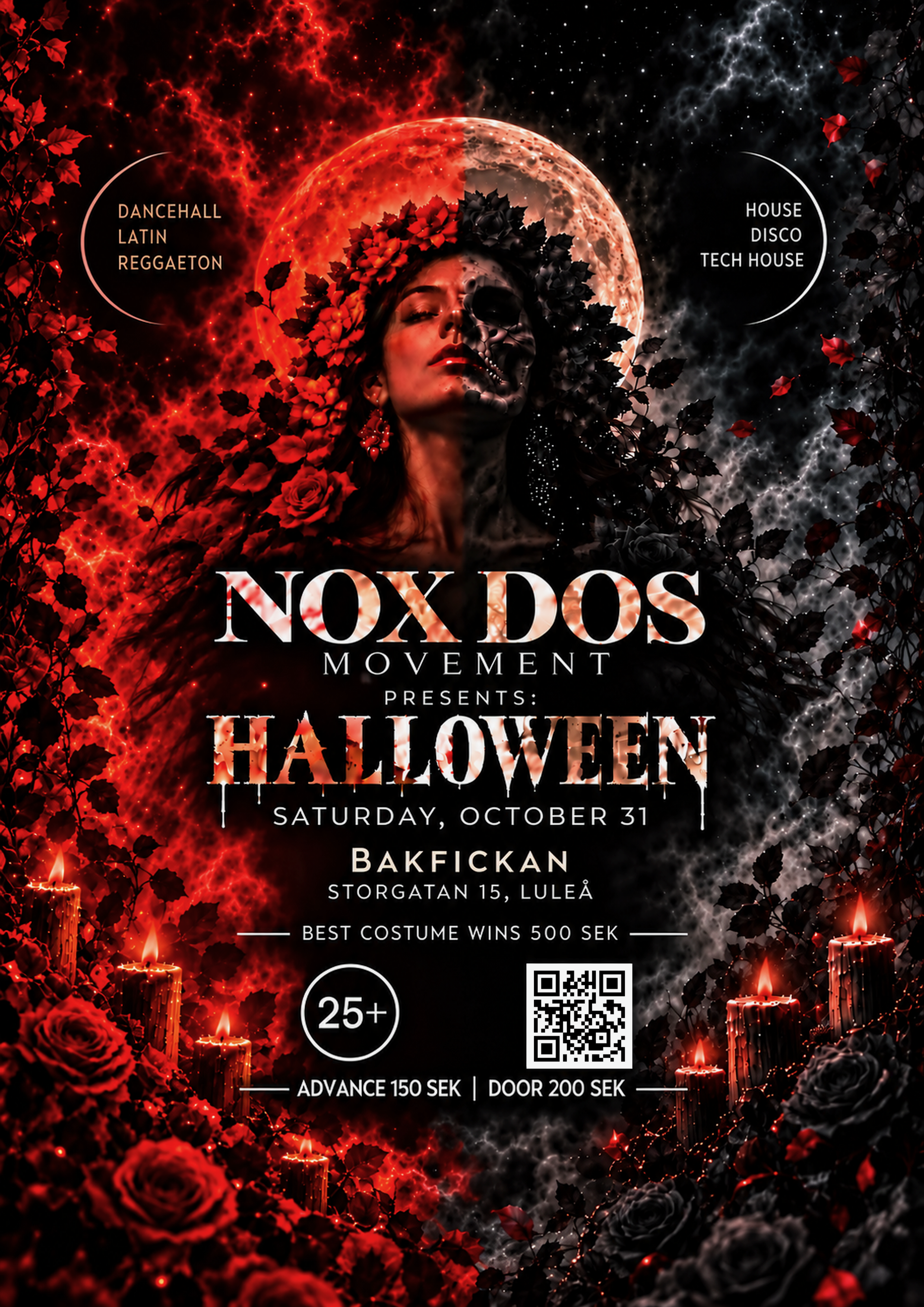 Nox Dos Halloween Flyer