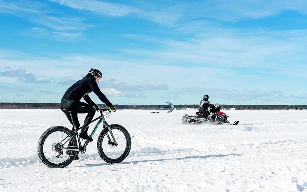 Fatbike, Skoter, Is Daniel Holmgren