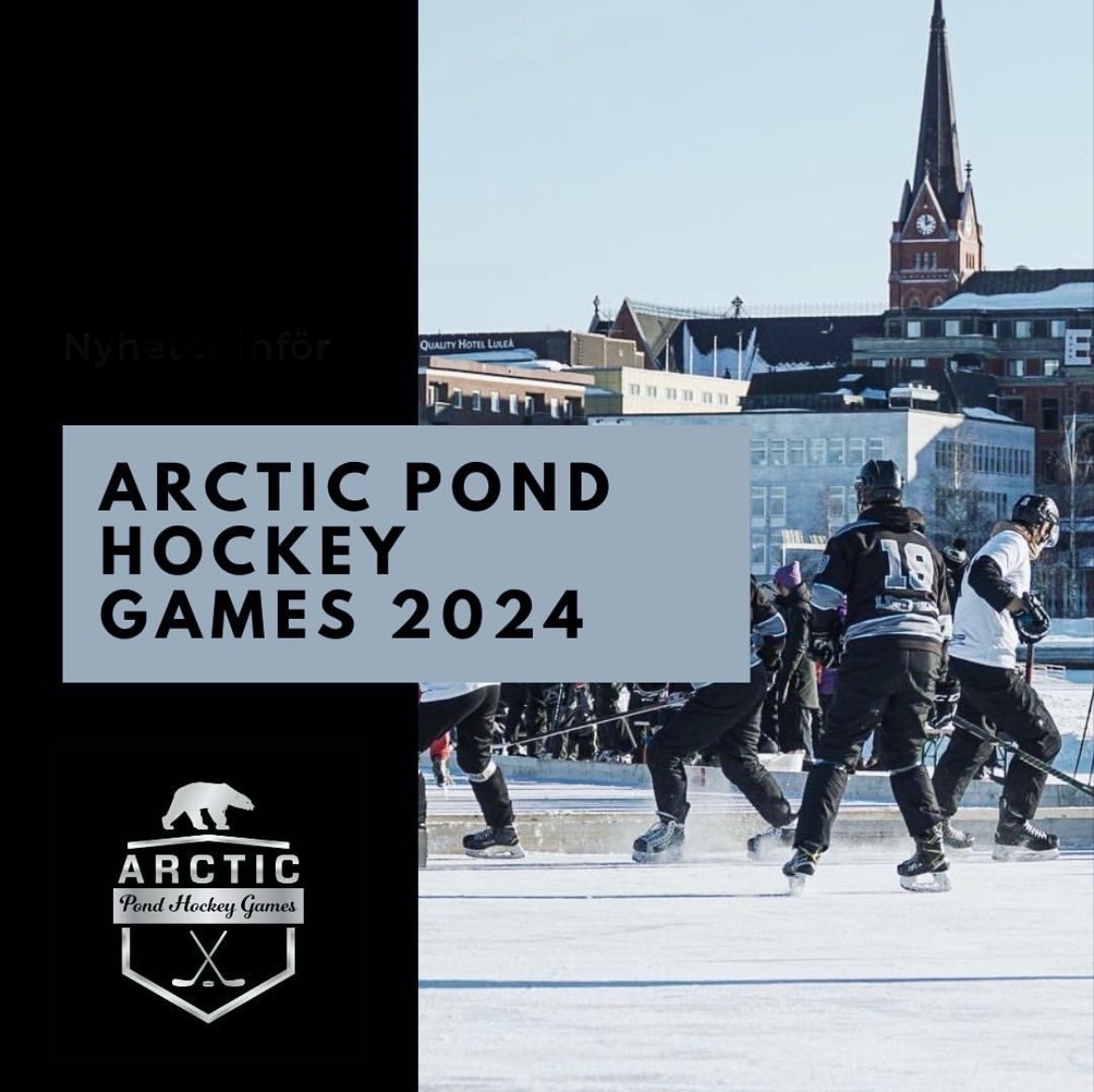Arctic pond hockey games Välkommen till Visit Luleå