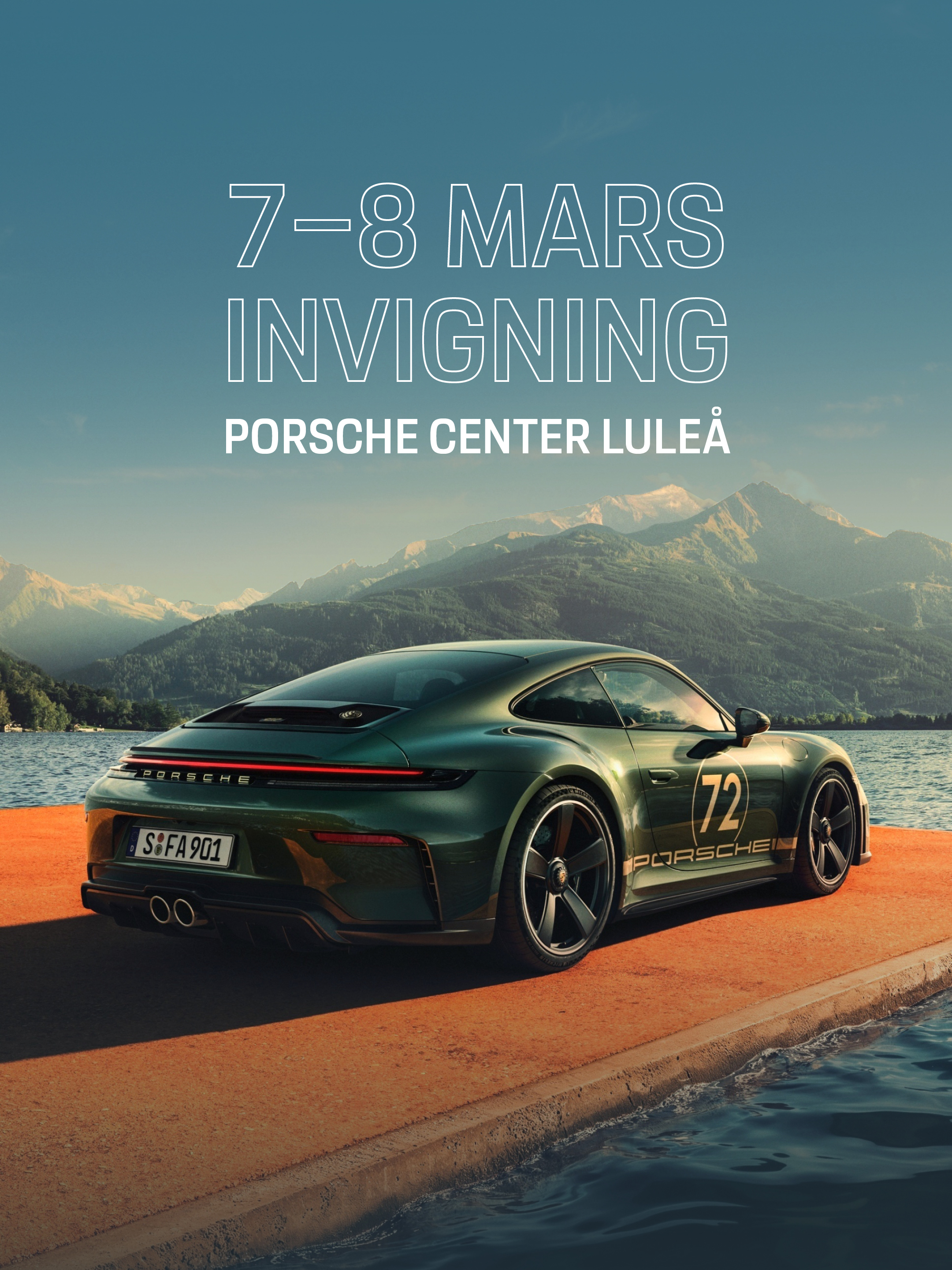 Invigning av nya Porsche Center Luleå