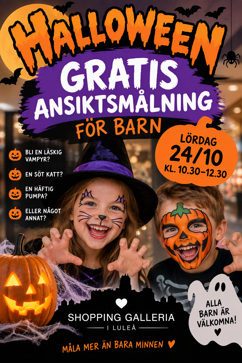 Ansiktsmålning Shopping