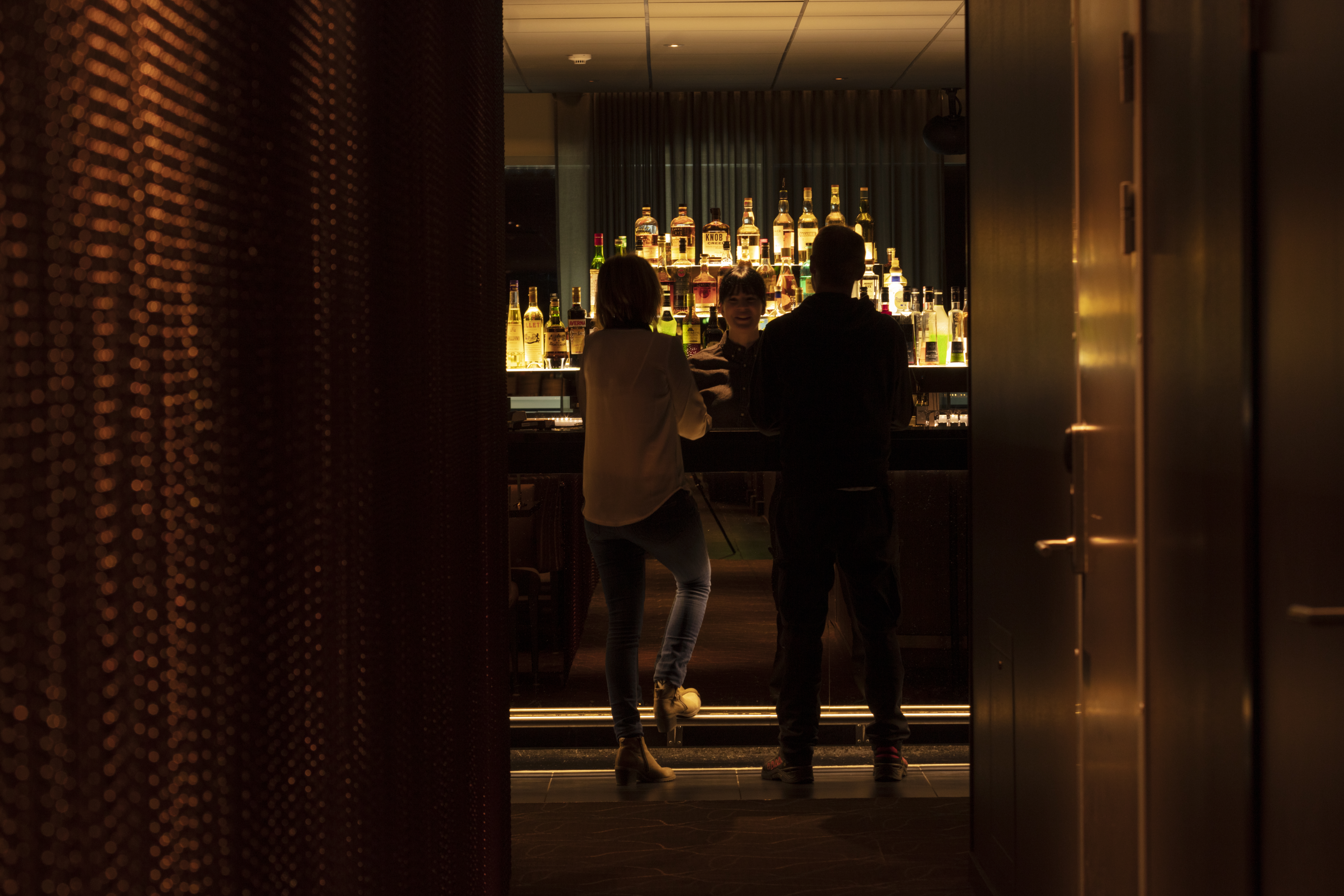 The bar at Kitchen & Table