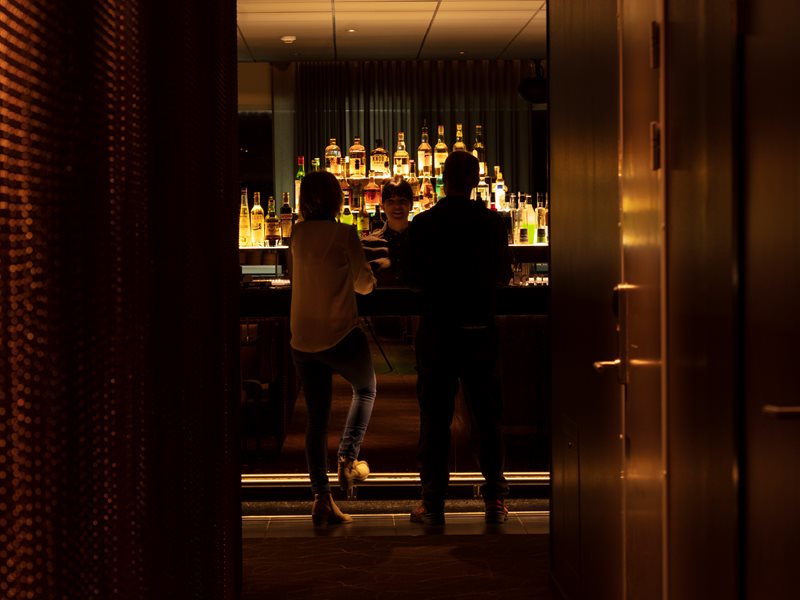 The bar at Kitchen & Table