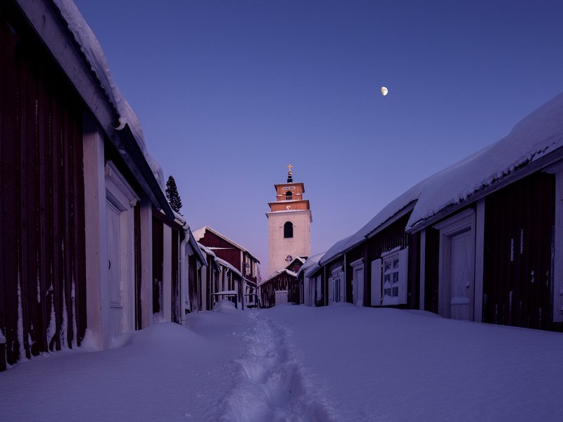Winter in Gammelstad church town