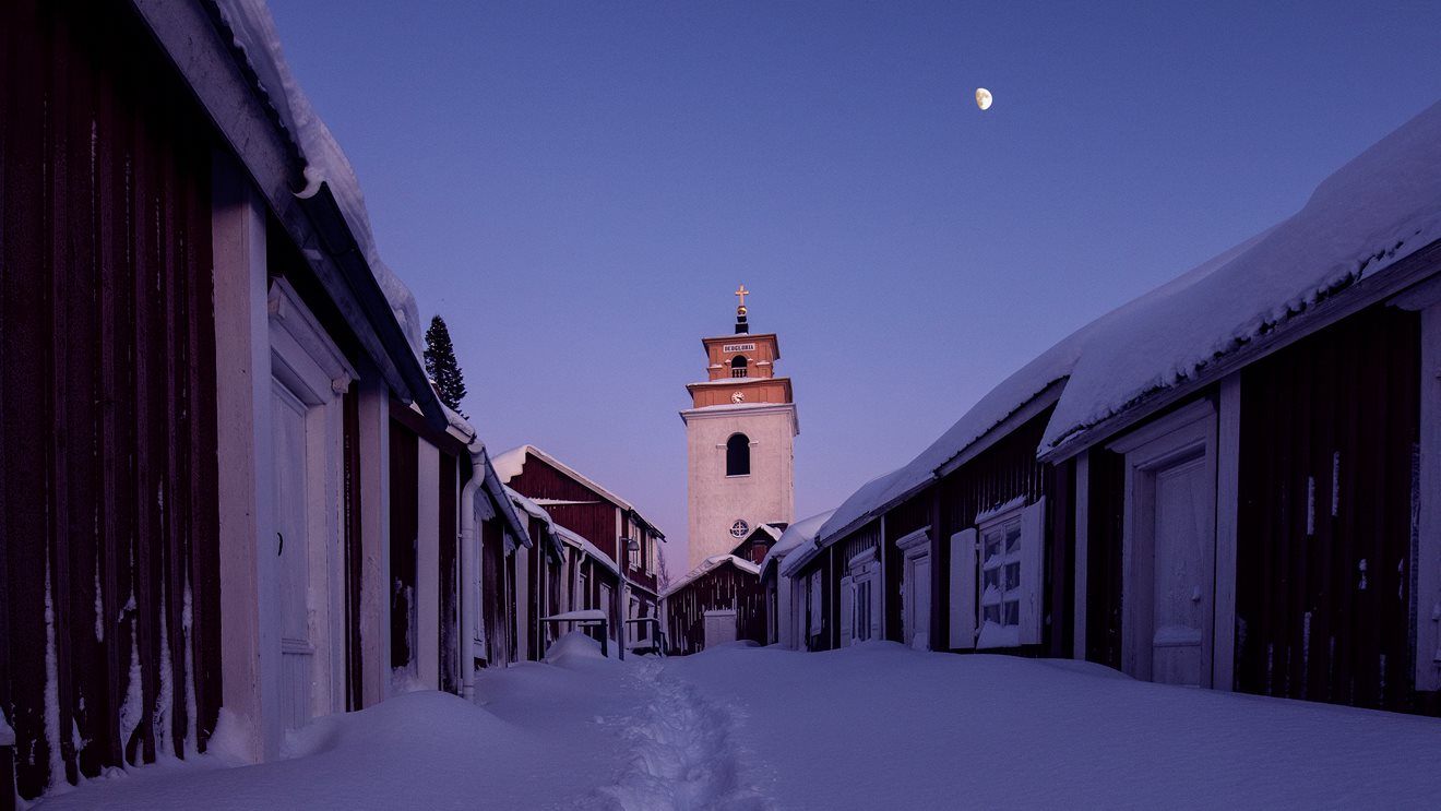 Winter in Gammelstad church town