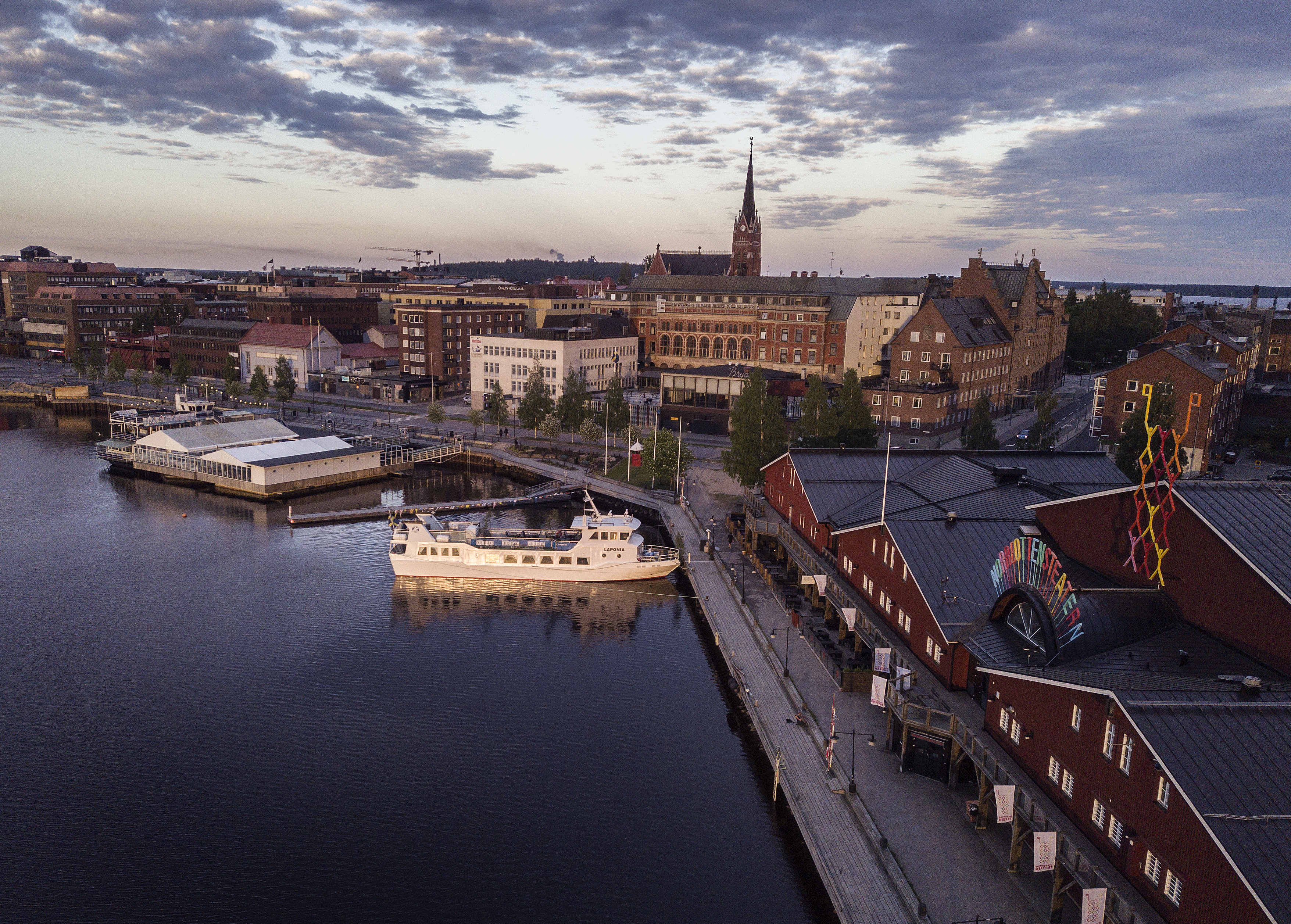Laponia docked at Norra Hamn in Luleå