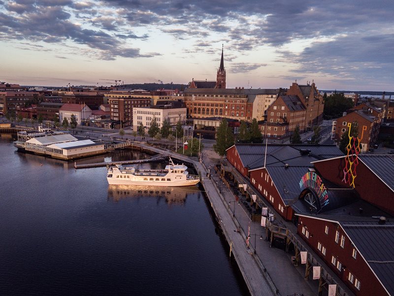 Laponia docked at Norra Hamn in Luleå