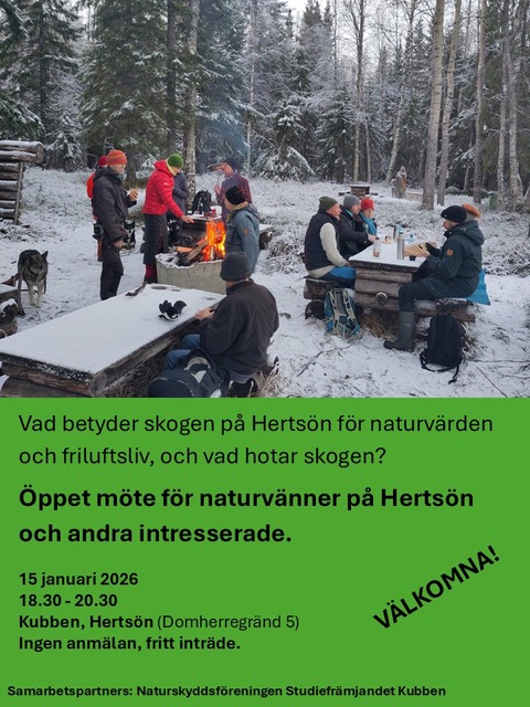 Inbjudan Skogsmöte Hertsön