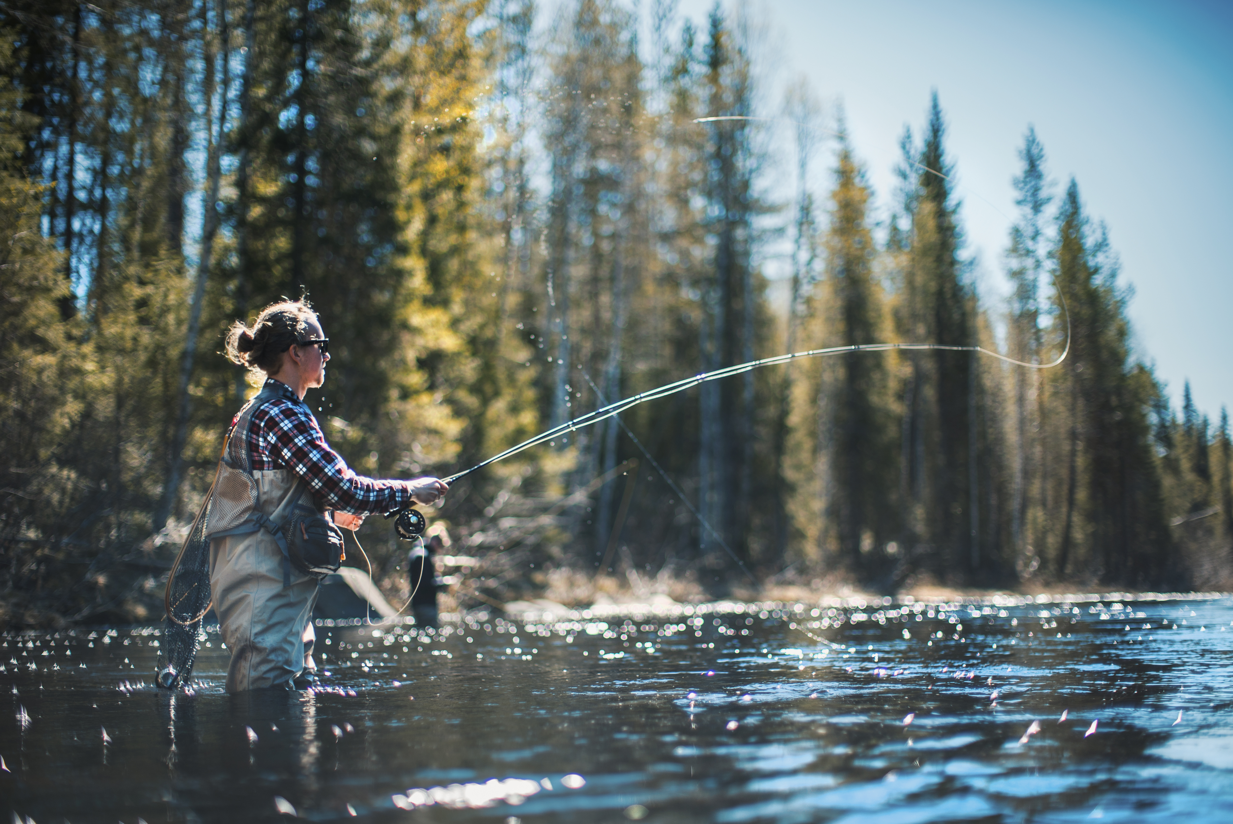 Flugfiske Råneälvdal, Foto Jacob Nilsson