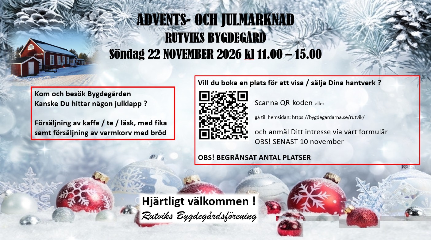 Adents- och julmarknad