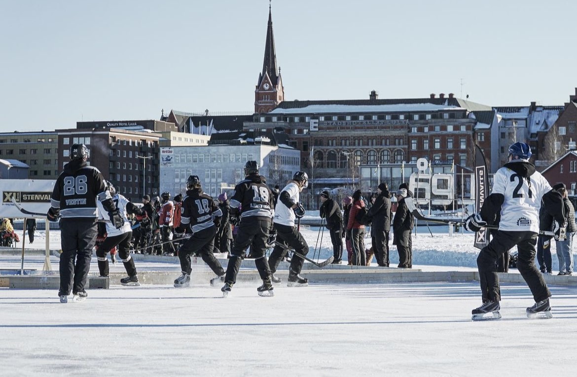 Arctic pond hockey games Välkommen till Visit Luleå