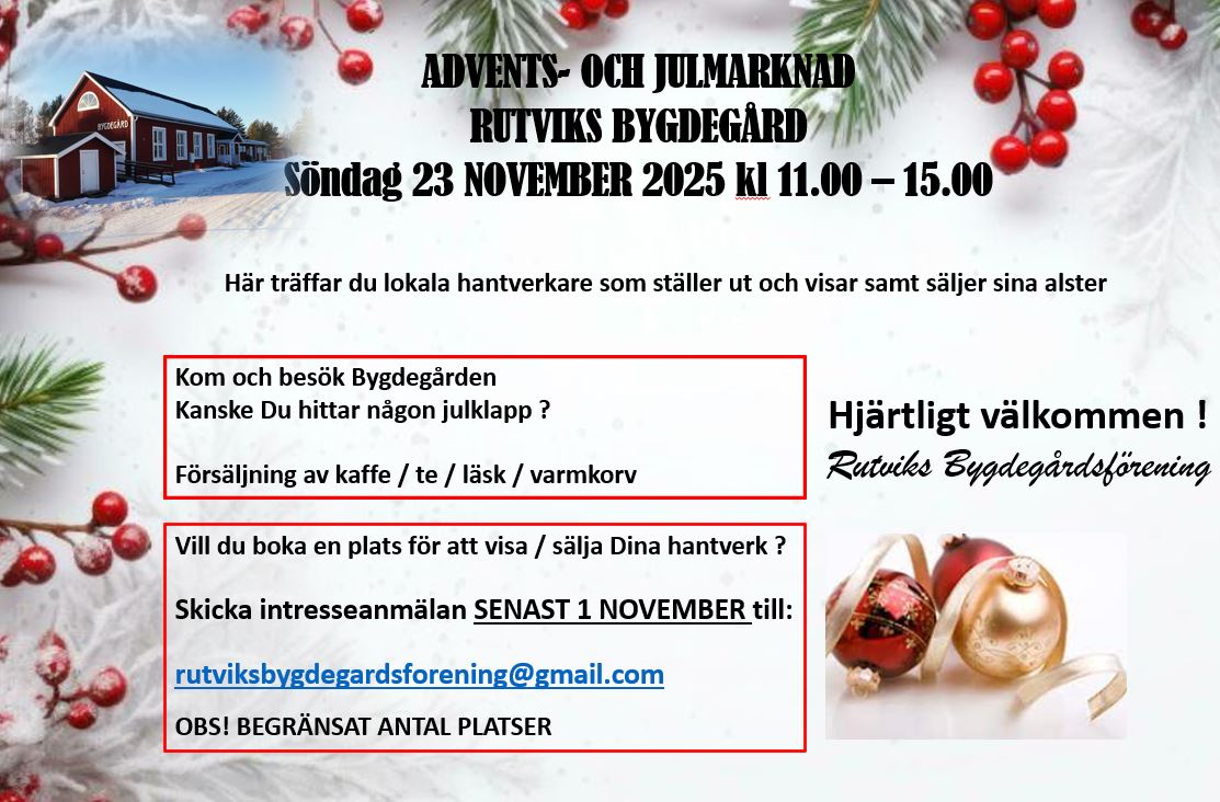 Julmarknad 23 nov 2025