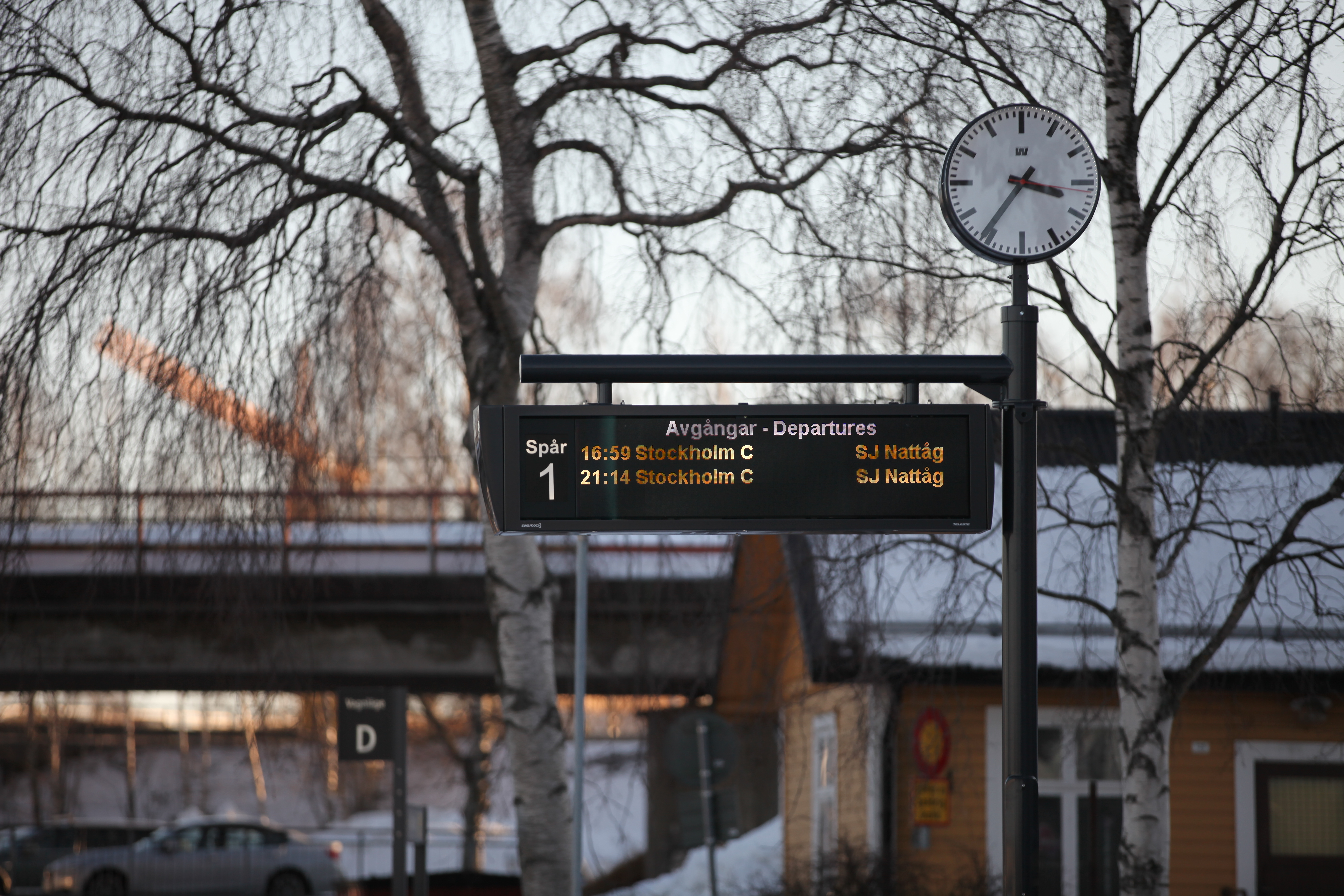 Luleå Centralstation. Foto Frank Rizo