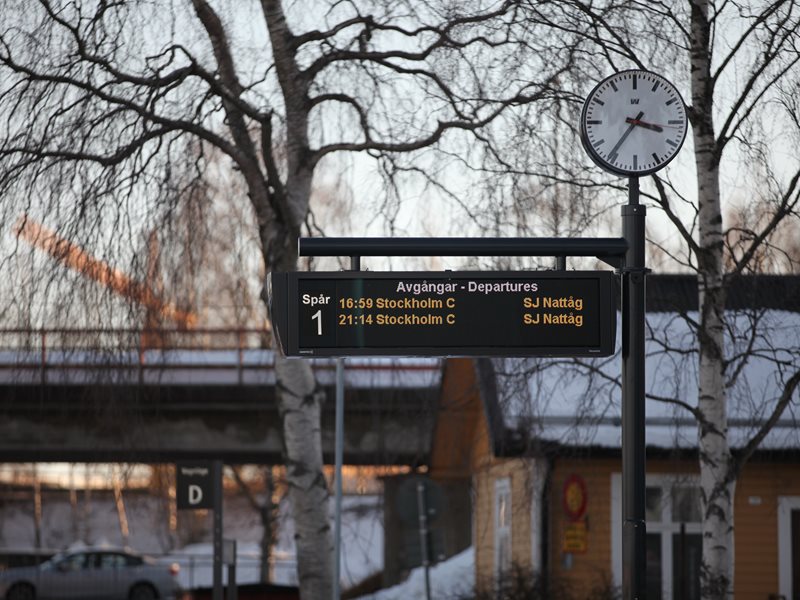 Luleå Centralstation. Foto Frank Rizo