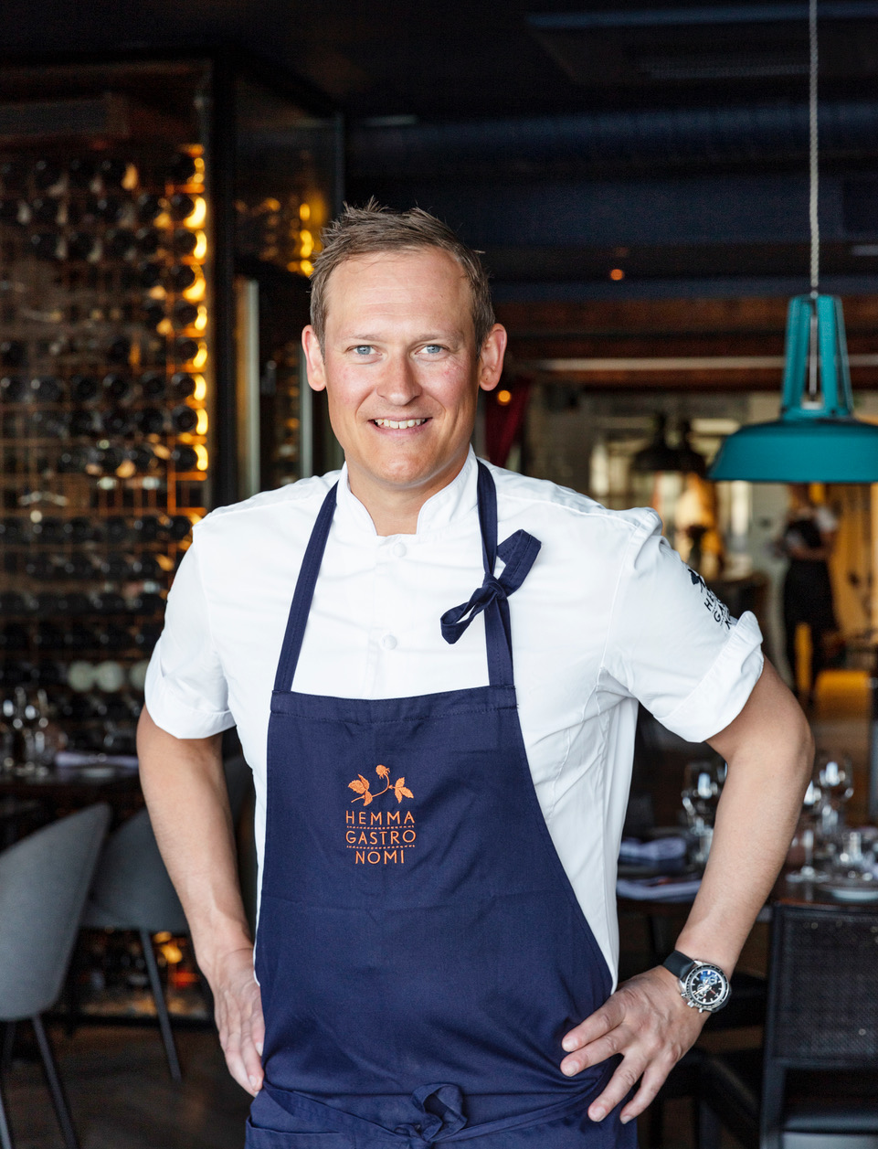 Simon Laiti, owner of Hemmagastronomi