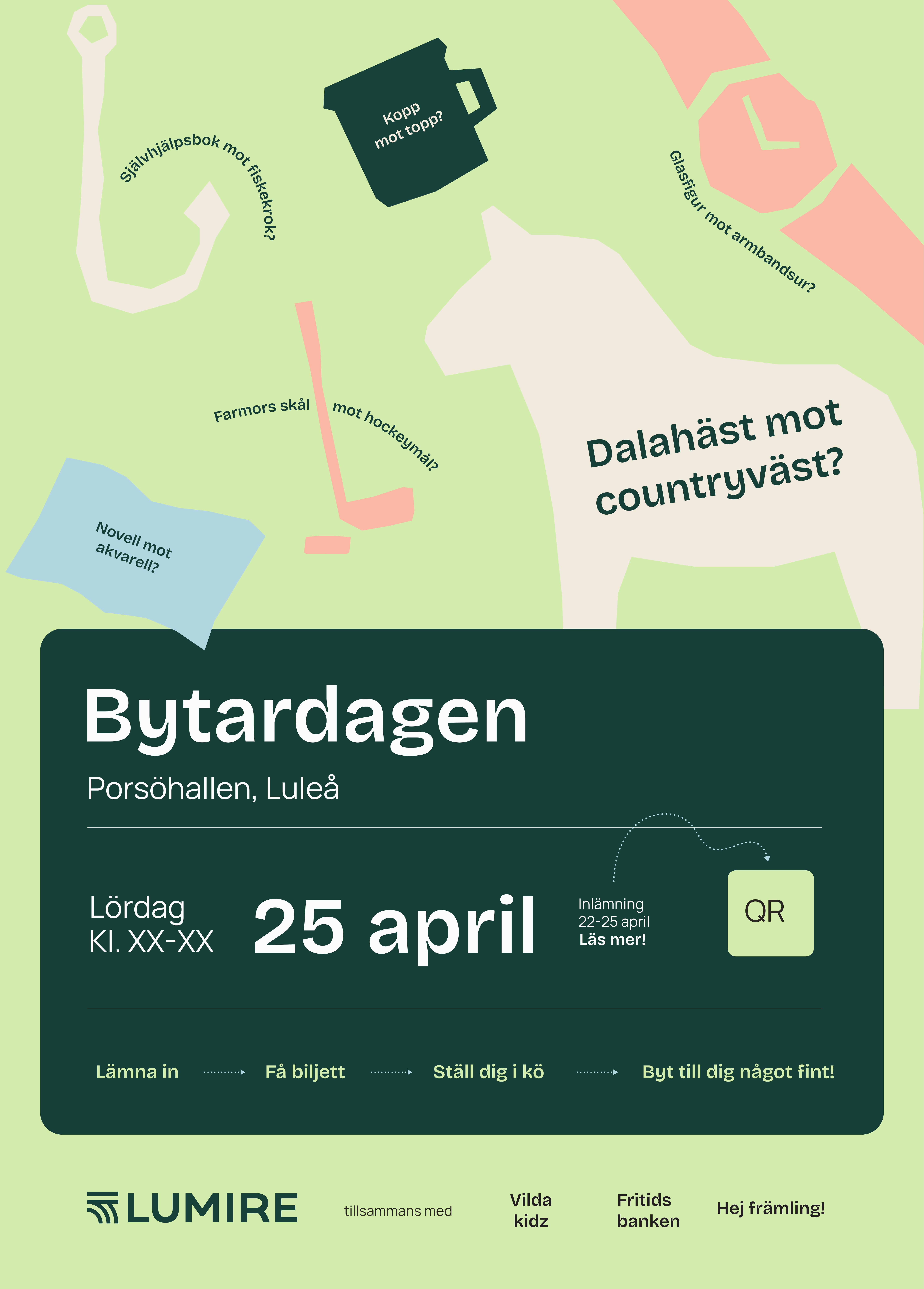 Bild av affischen för bytardagen