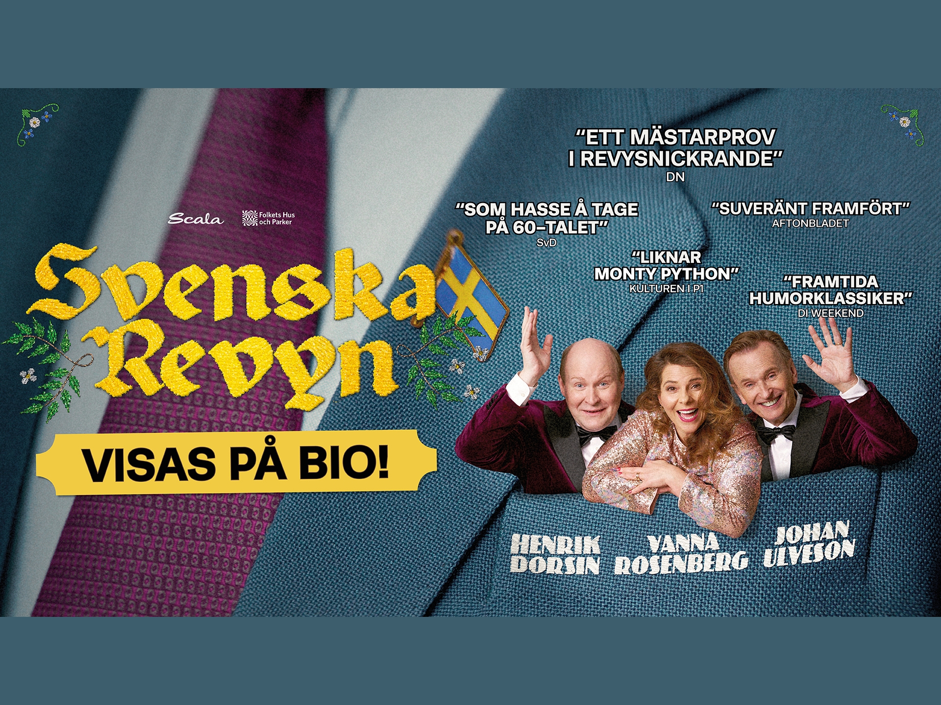 Teater på bio: Svenska revyn - Välkommen till Visit Luleå