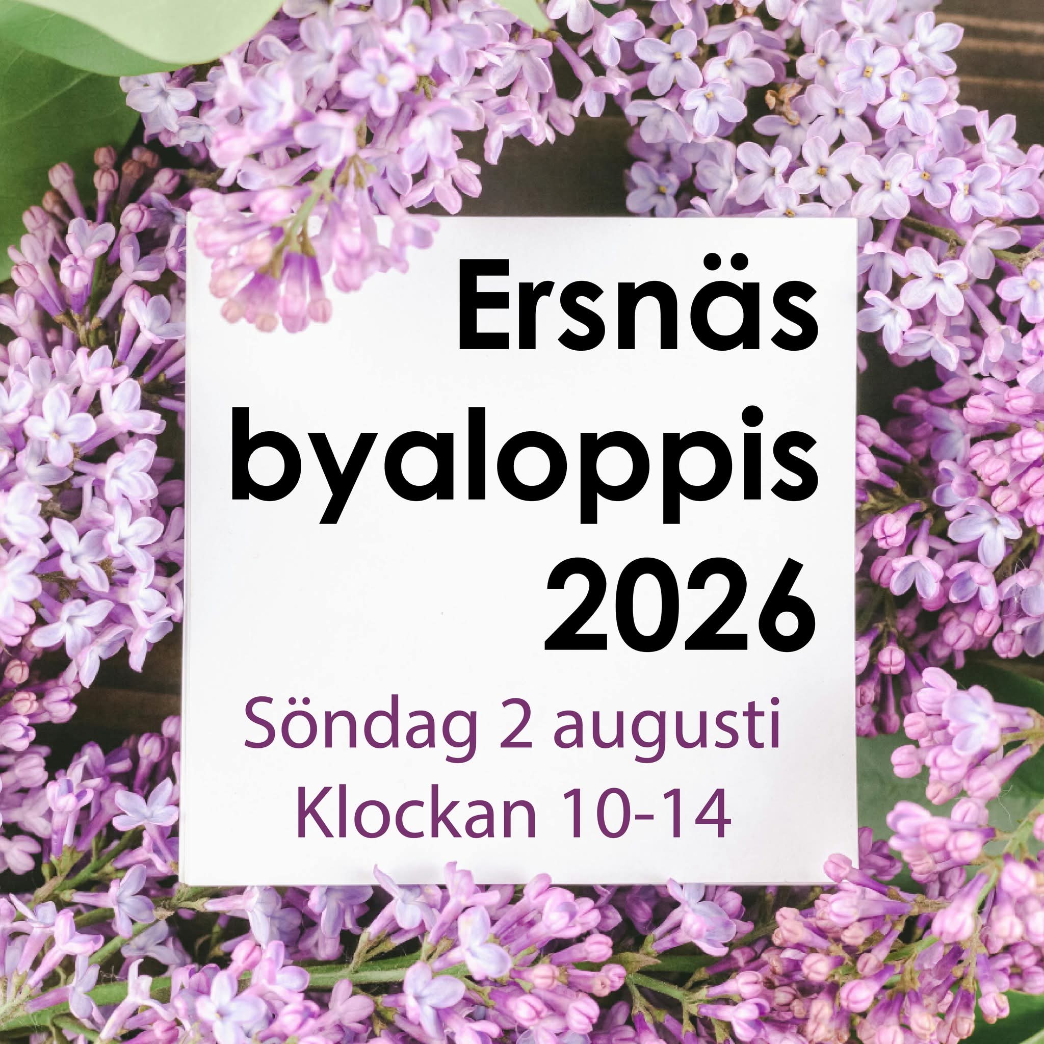 Ersnäs Byaloppis 2026