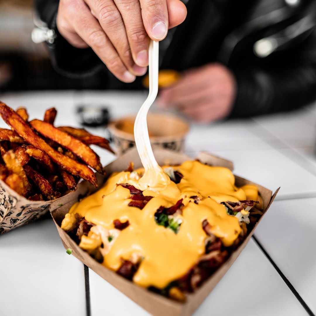 Animal fries at Bastard Burgers