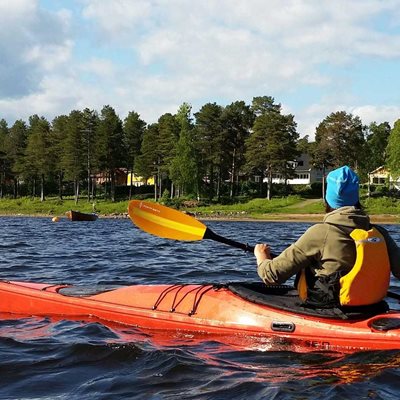 Kayaking with Luleå Travel