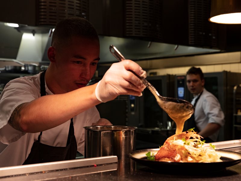 Chef Micke at Kitchen & Table