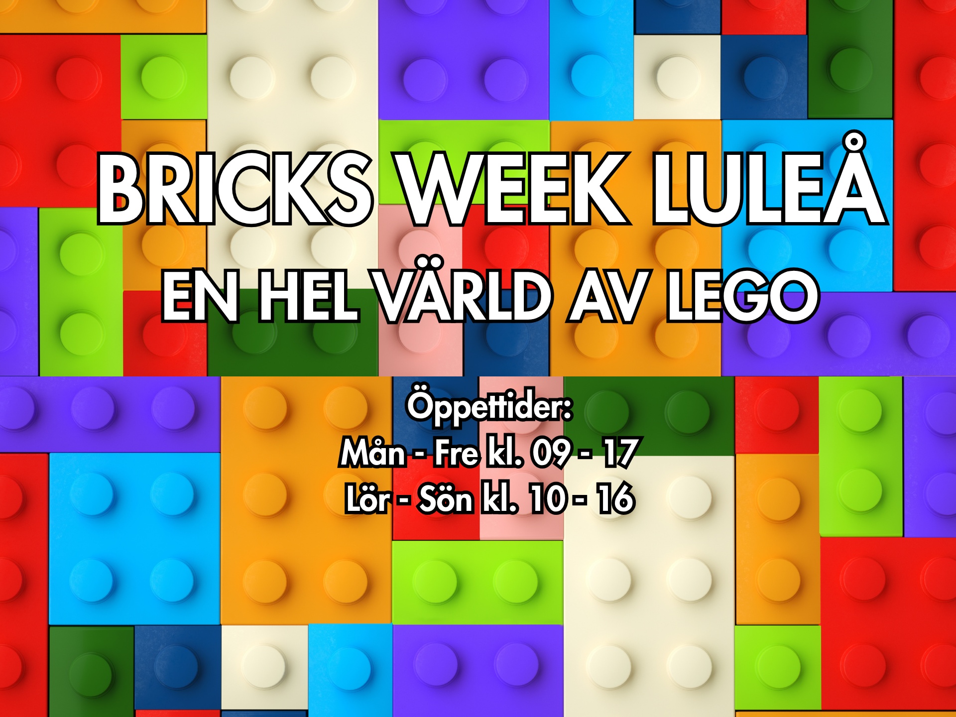 Bricks week Luleå