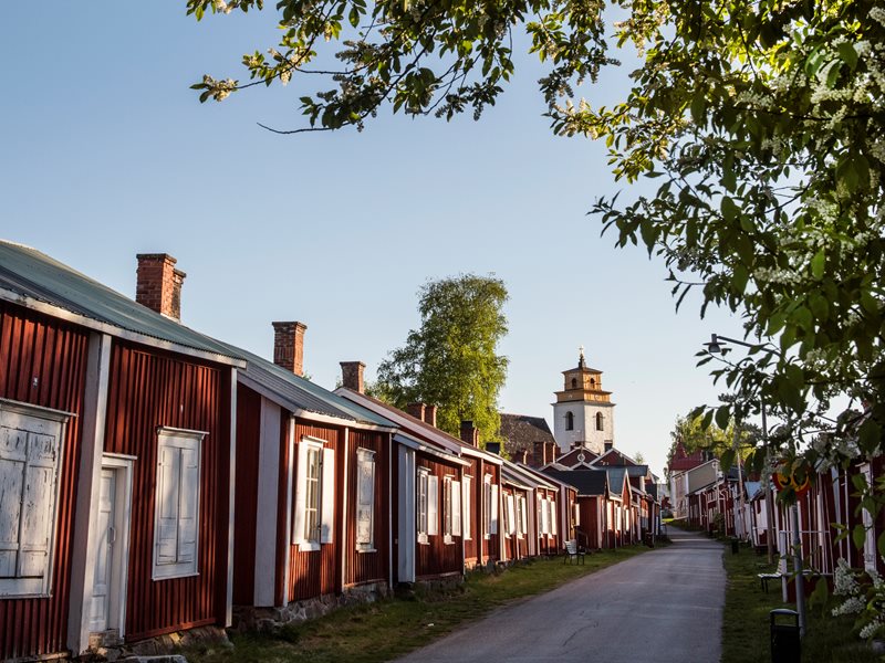 Midsummer at Gammelstads Kyrkstad