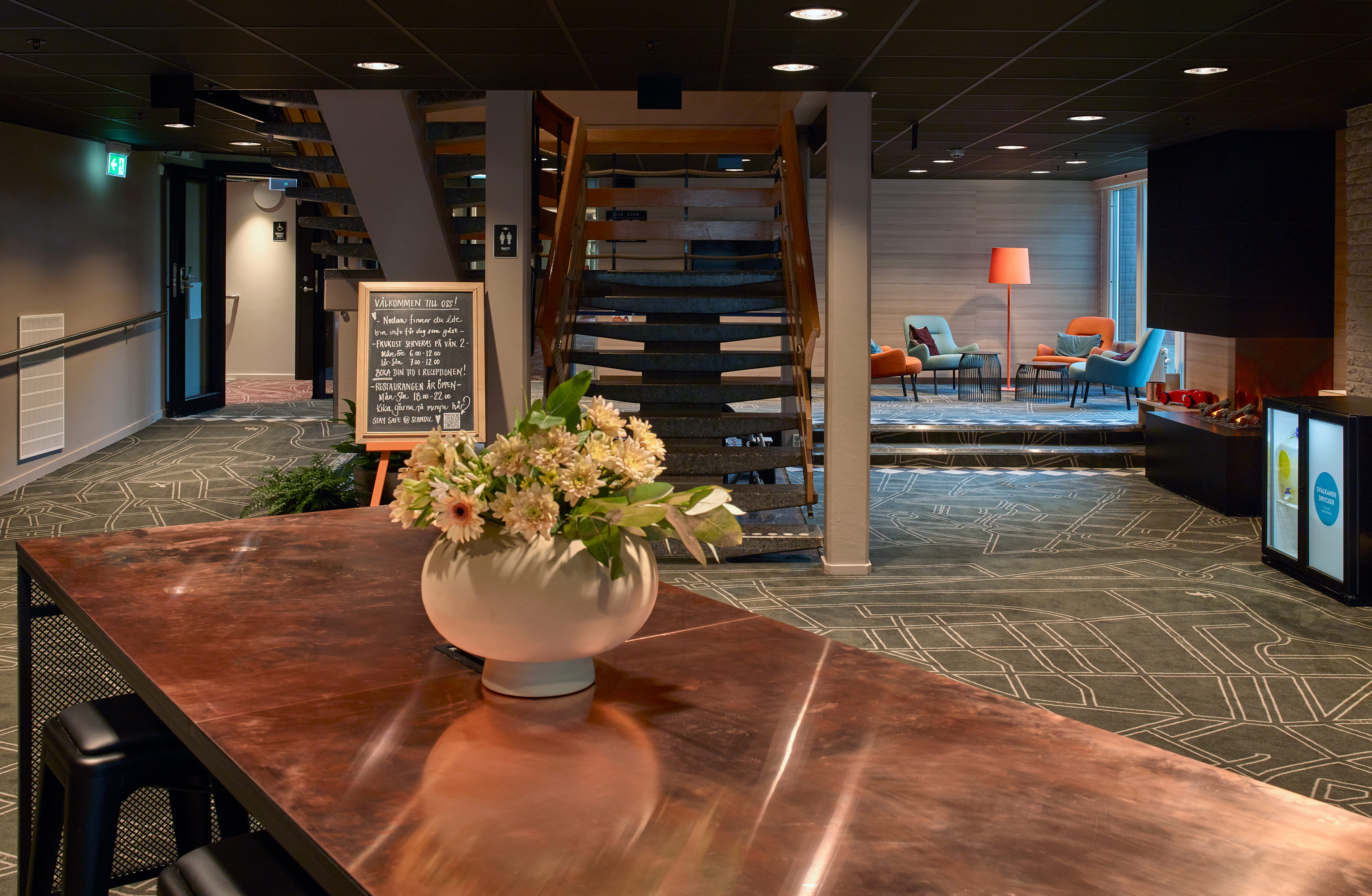 Scandic Luleå Lobby 01
