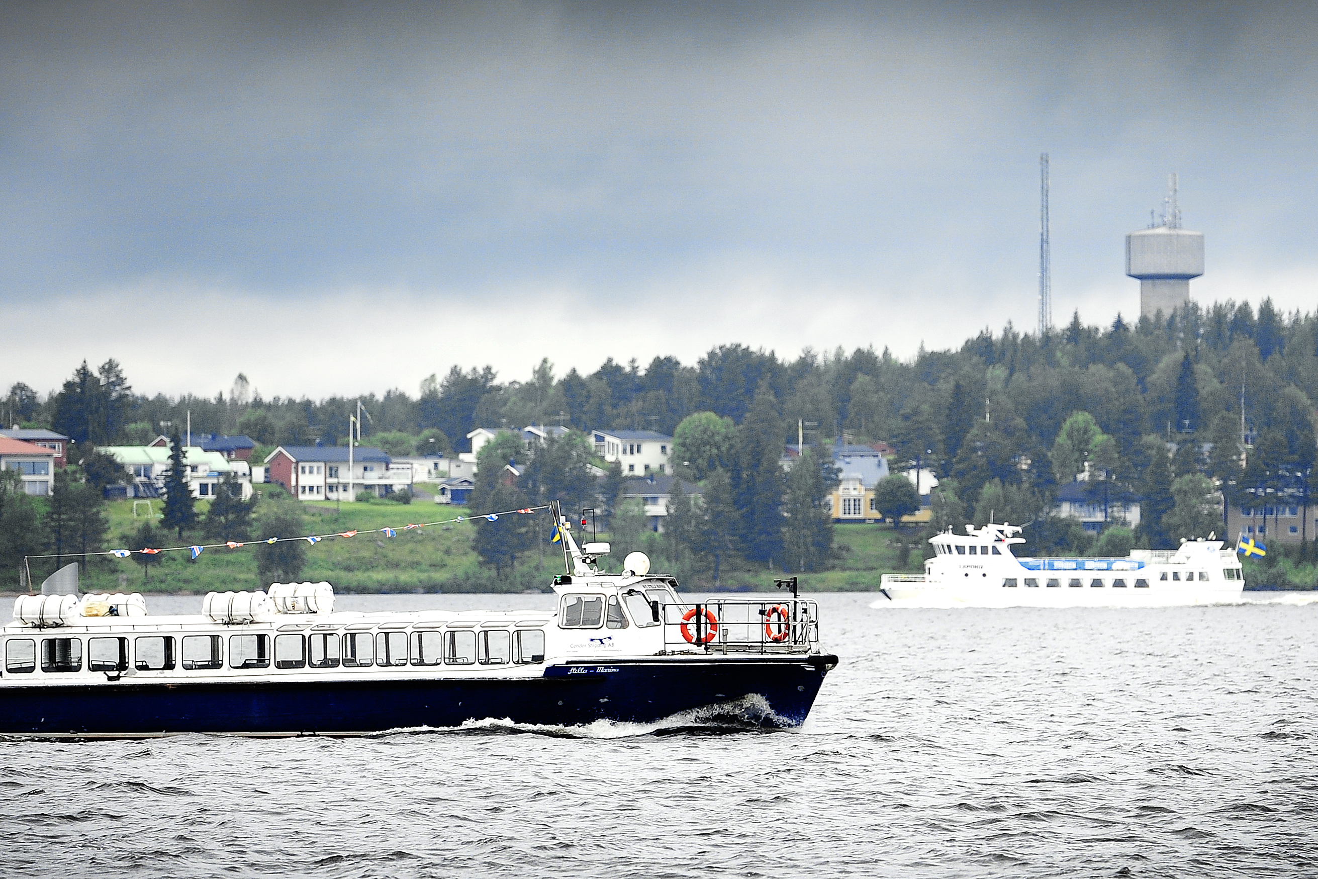 Turbåtarna i Luleå skärgård