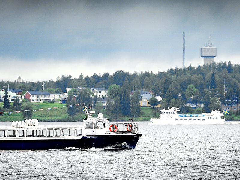 Turbåtarna i Luleå skärgård