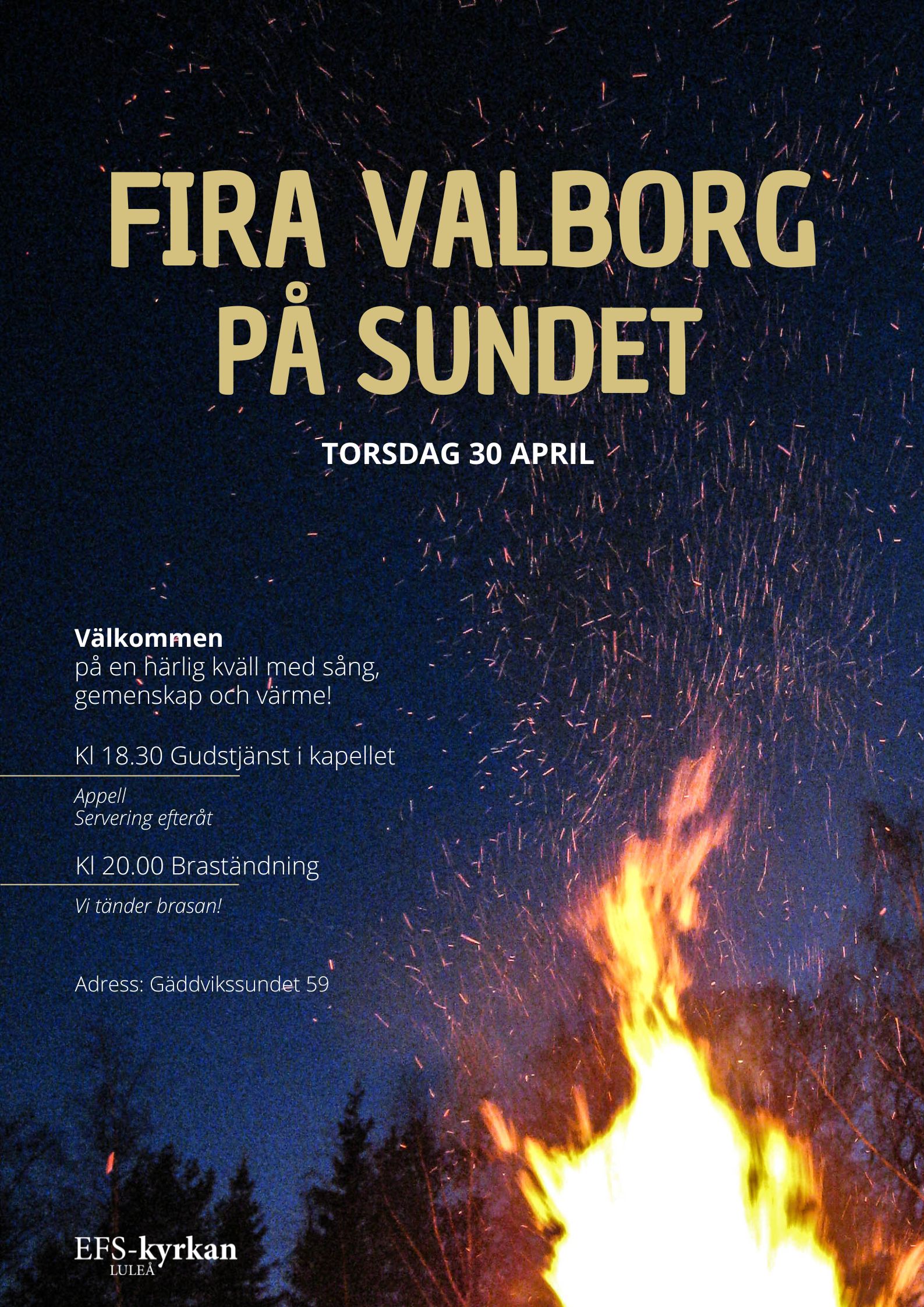 Valborg på Sundet