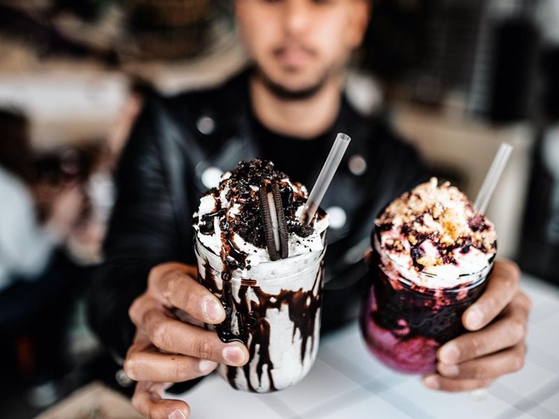 Shakes at Bastard Burgers