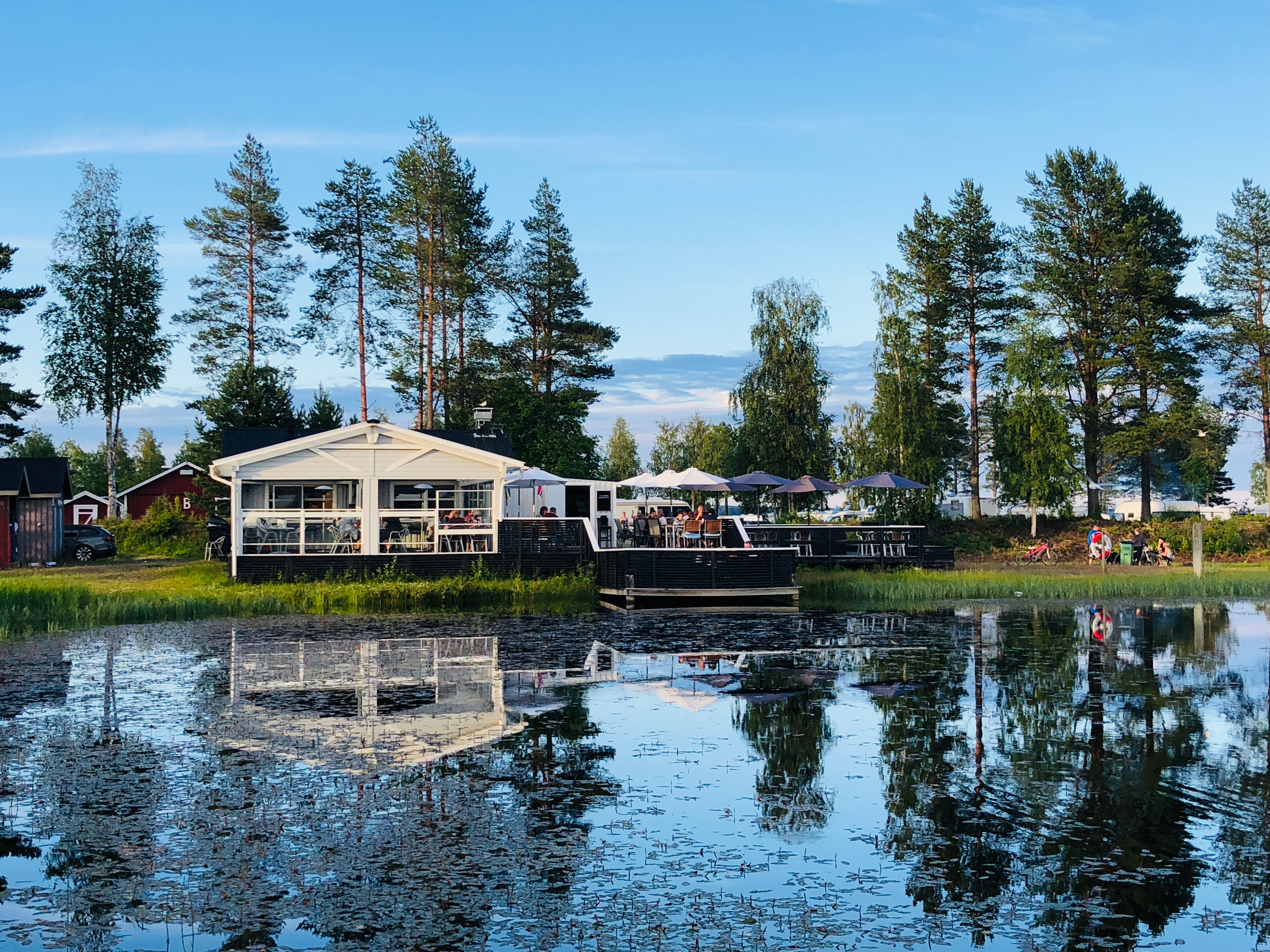 Kajen Bar & Brygga at First Camp in Luleå