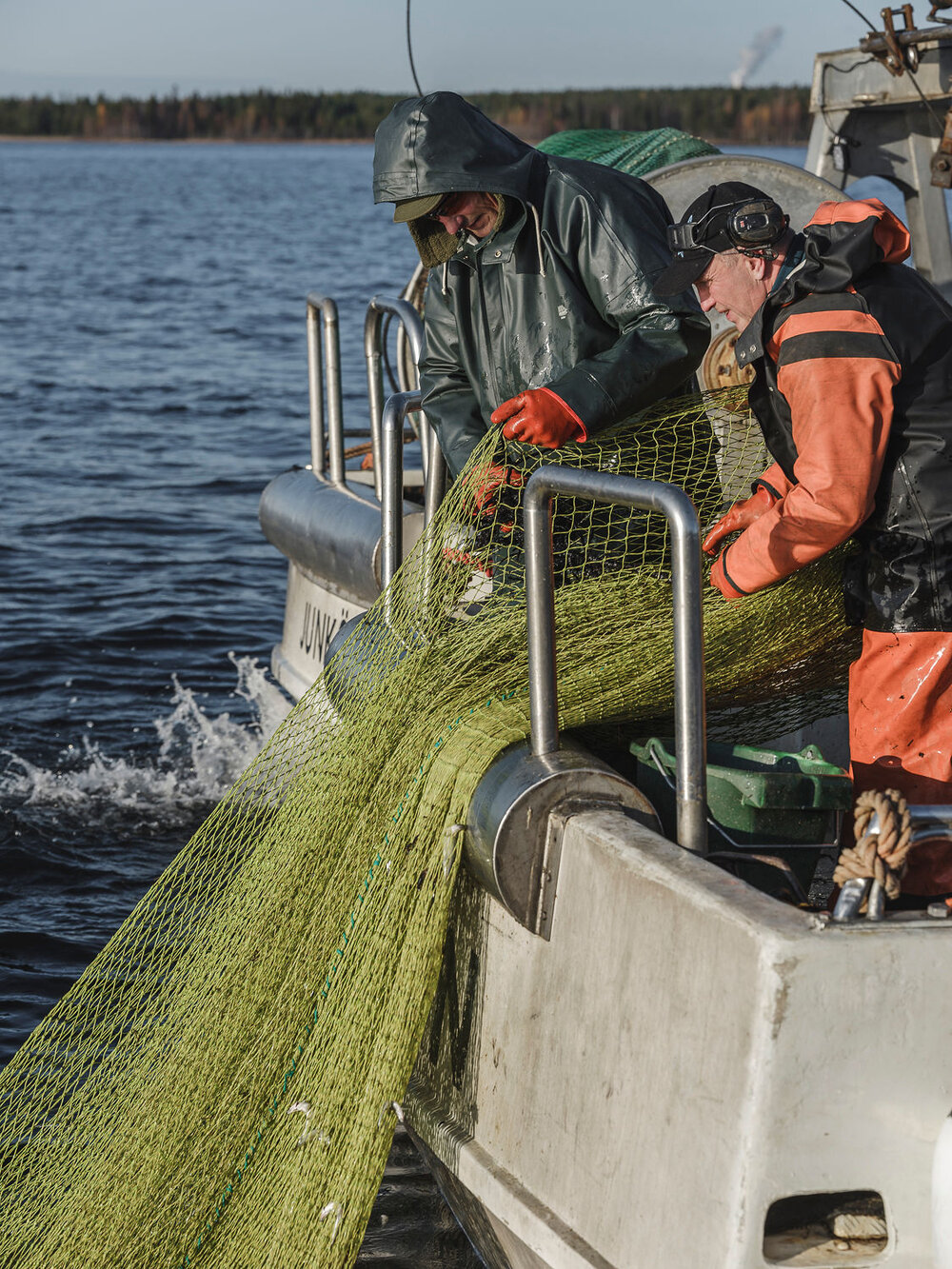 Emptying nets with Junköfiskarna