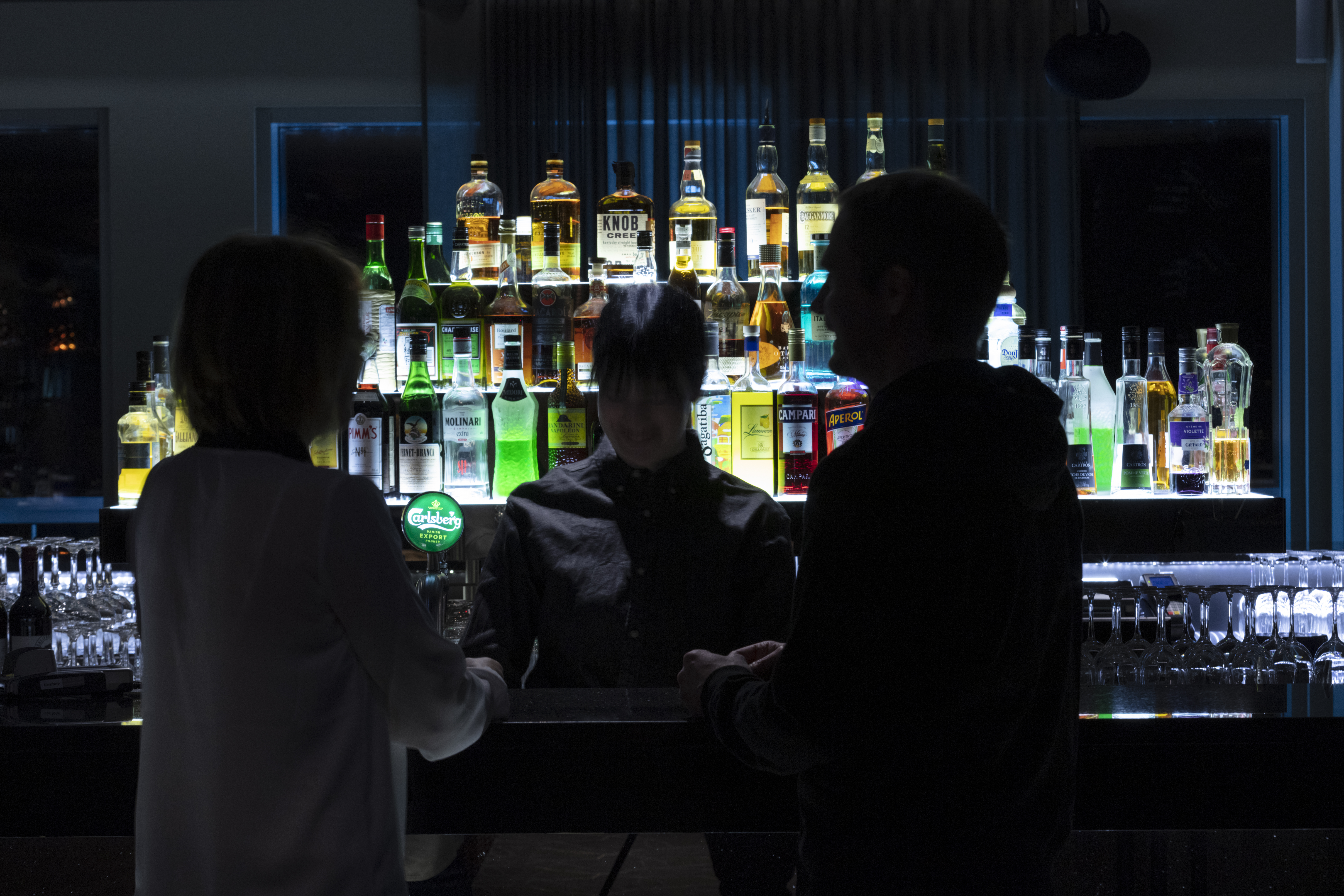 The bar at Kitchen & Table