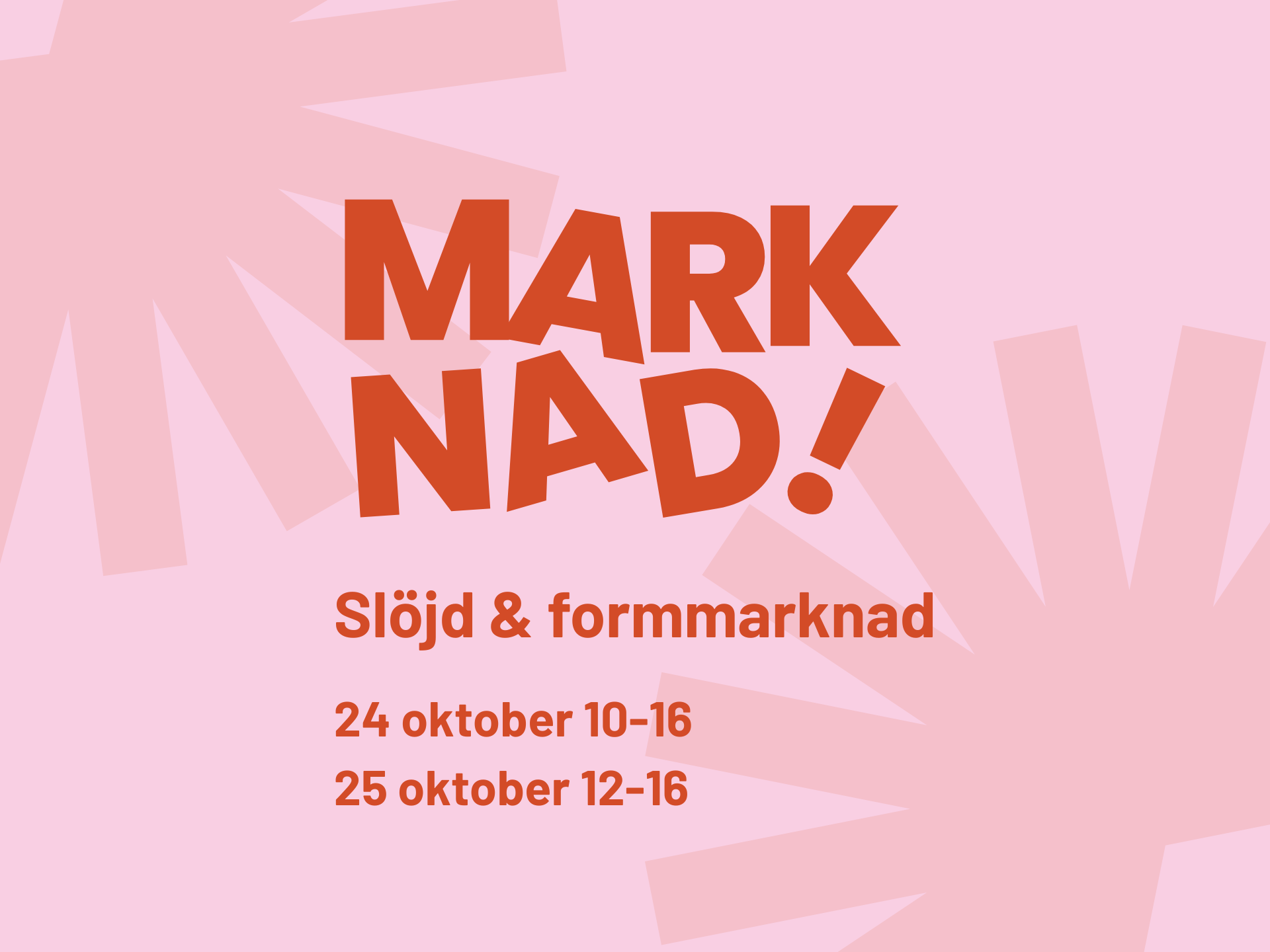 Slöjd & Formmarknad2026